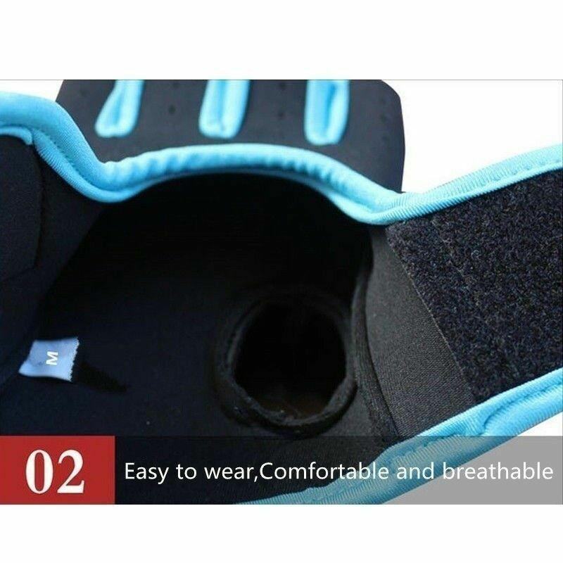 S Size Sports Gloves Weight Lifting Exercise Training Workout Bike Riding Men Women - Black+Purple V528-16781054835