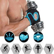 M Size Sports Gloves Weight Lifting Exercise Training Workout Bike Riding Men Women - Black+Grey V528-1678288717
