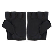 L Size Aolikes Sports Gloves Weight Lifting Exercise Training Workout Bike Riding - Black V528-1678477849