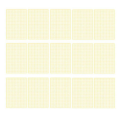 8/13/25/50mm Colour Sticker Dots Adhesive Round Labels Circular Scrapbooking White - 8mm 260 Dots - 1 Sheet V528-1PCS-WHITE-8MMX260DOTS93920