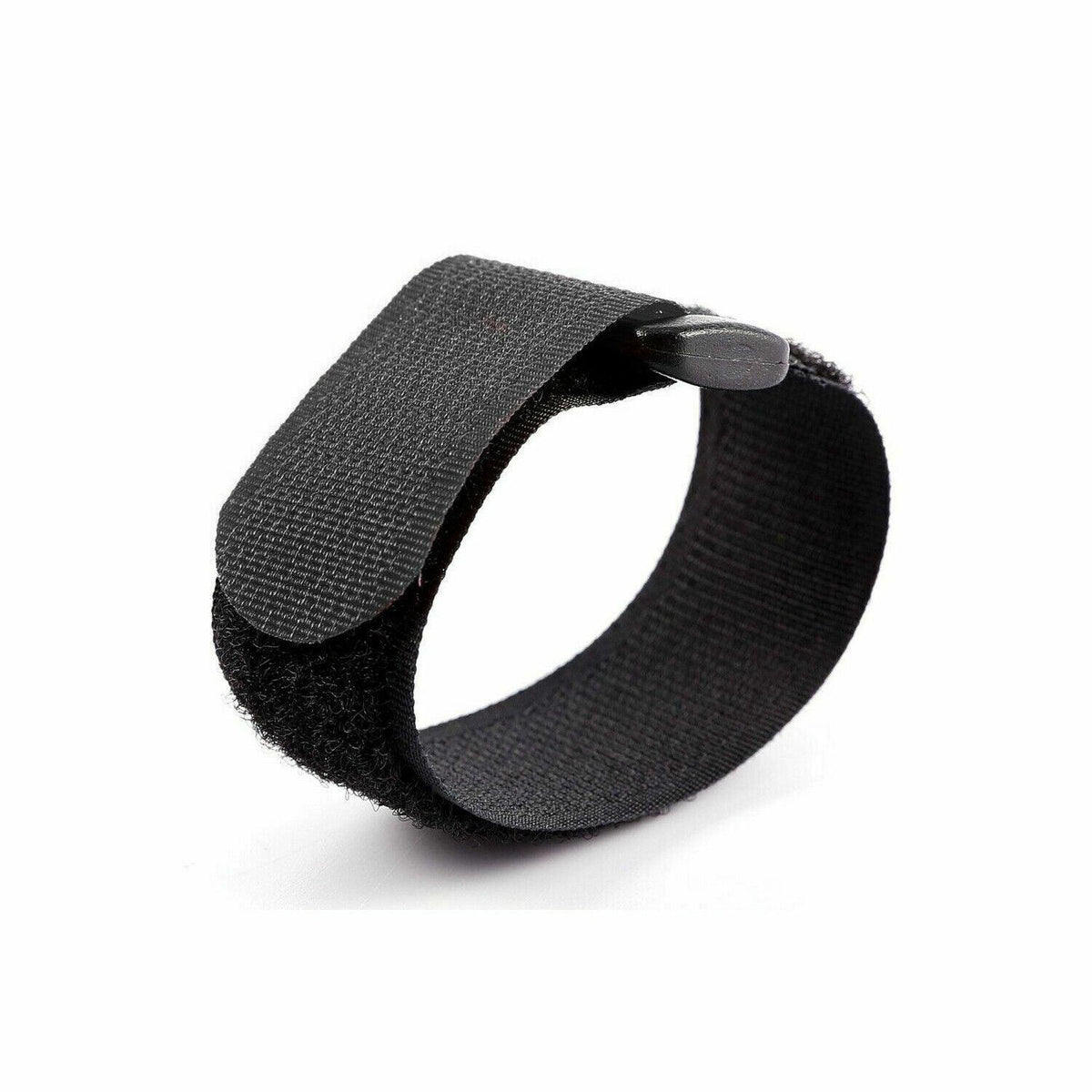 Magic Cable Ties Reusable Winder Coded Organiser Cords Hook Loop Black - 20*300mm  20PCS