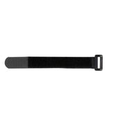 Magic Cable Ties Reusable Winder Coded Organiser Cords Hook Loop Black - 20*300mm  20PCS