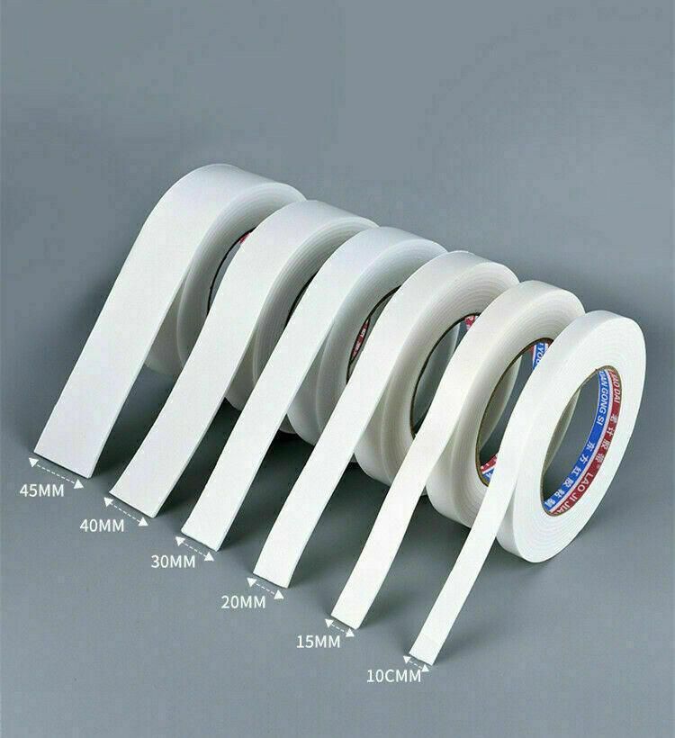 Double Sided White Pe Foam Sticky Tape Mounting Diy Craft Strong Adhesive 2.5M V528-2280046-228004767474