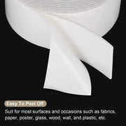 Double Sided White Pe Foam Sticky Tape Mounting Diy Craft Strong Adhesive 2.5M V528-2280046-228004767474