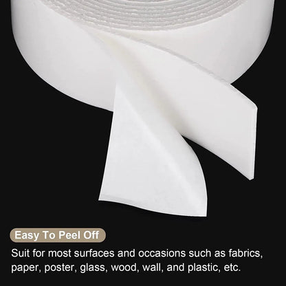 Double Sided White Pe Foam Sticky Tape Mounting Diy Craft Strong Adhesive 2.5M V528-2280046-228004767474