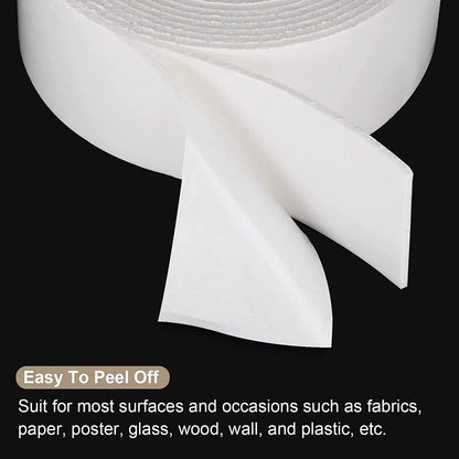 Double Sided White Pe Foam Sticky Tape Mounting Diy Craft Strong Adhesive 2.5M - 15mm*2.5m V528-2280046-228005016842