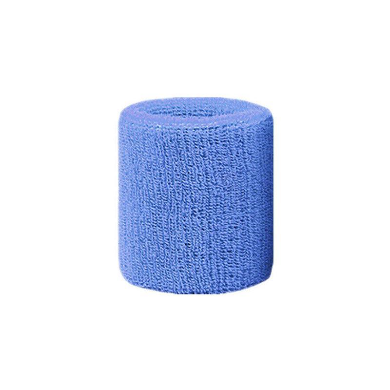Sport Cotton Wristband Wrist Band Sweatband Sweat Training Tennis Gym Yoga - Grey V528-2280266-228027415913
