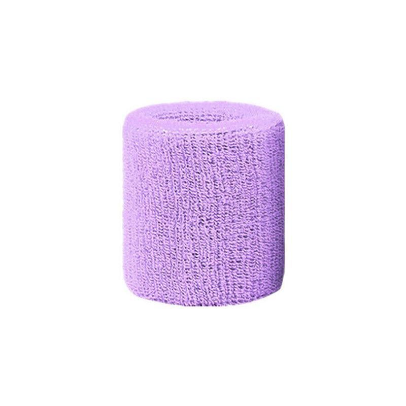 Sport Cotton Wristband Wrist Band Sweatband Sweat Training Tennis Gym Yoga - Grey V528-2280266-228027415913