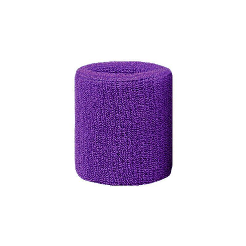 Sport Cotton Wristband Wrist Band Sweatband Sweat Training Tennis Gym Yoga - Grey V528-2280266-228027415913