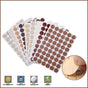 54 X Self Adhesive Decorative Screw Cover Caps Holes Cams Furniture Kitchen 20mm - PC 001 V528-24823