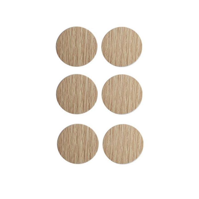 54 X Self Adhesive Decorative Screw Cover Caps Holes Cams Furniture Kitchen 20mm - PC 001 V528-24823