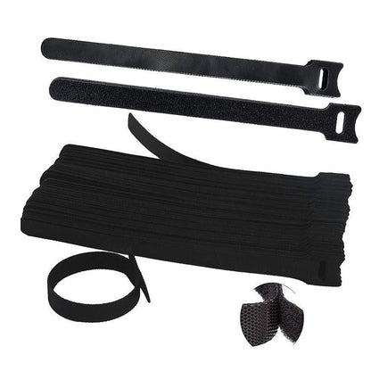 10/20/50PCS Reusable Hook and Loop Cable Ties Nylon Wire Cord Strap Organizer - 250 mm* 20 PCS V528-250MM-20PCS48430