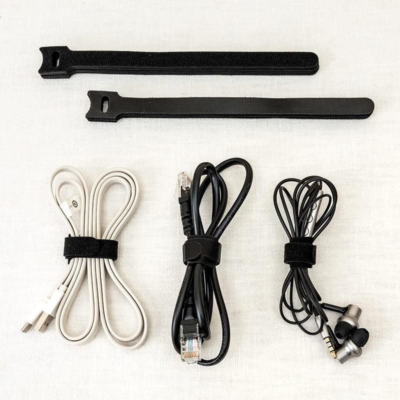 10/20/50PCS Reusable Hook and Loop Cable Ties Nylon Wire Cord Strap Organizer - 250 mm* 20 PCS V528-250MM-20PCS48430