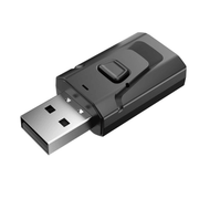 2 in 1 Bluetooth 5.0 USB Audio Transmitter Receiver with 3.5mm AUX Adapter V528-2IN1USBBLUETOOTH-675985