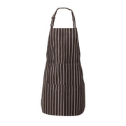Apron with Pocket 2Pcs Chef Butcher Kitchen Cooking Baking Restaurant Wear - Black White Plaid V528-2PCSAPRON-BLACKWHITEPLAID-649095