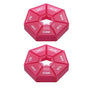 Weekly Pill Organiser 7 Day Medicine Box Tablet Case Dispenser 2 Pack - Red V528-2PCSMEDICINEBO-RED-35814