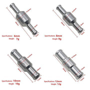 2X 6/8/10/12Mm One Way Non Return Check Valve Air Fuel Petrol Diesel Oil Vacuum - 12MM