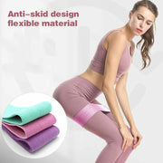 8x64CM Resistance Booty Bands Hip Circle Loop Bands Gym Home Exercise Women - Grey V528-3603368247