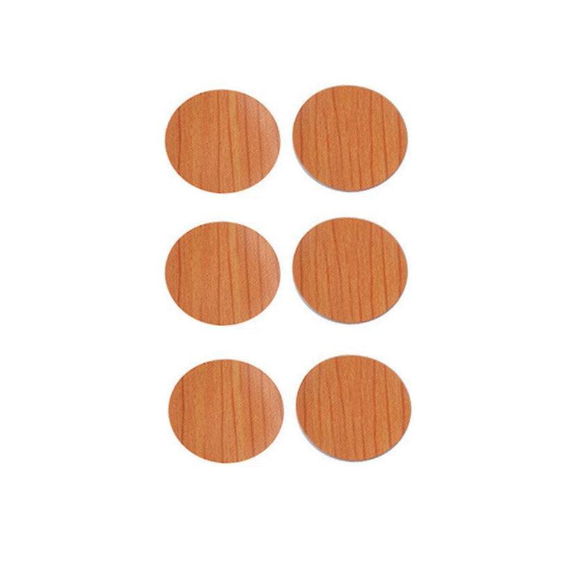 54 X Self Adhesive Decorative Screw Cover Caps Holes Cams Furniture Kitchen 20mm - PC 192 V528-37381