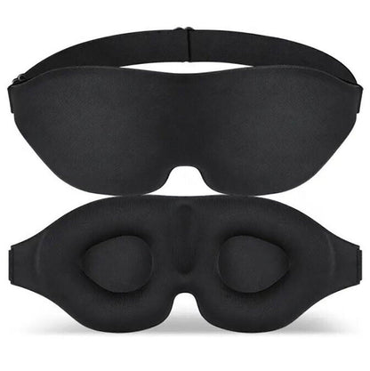 Travel Sleep Eye Mask 3D Memory Foam Soft Padded Shade Cover Sleeping Blindfold V528-3D-EYE-MASK-520939