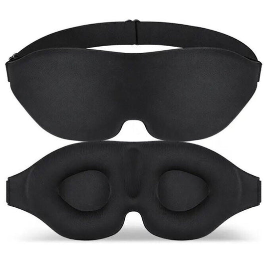 Travel Sleep Eye Mask 3D Memory Foam Soft Padded Shade Cover Sleeping Blindfold V528-3D-EYE-MASK-520939