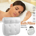 Home 3D Mesh Bath Pillow Back Neck Support Bathtub Spa Hot Tub Suction Cups New V528-3DBATHPILLOW-WHITE-816151