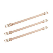 3Pcs Lady Nonslip Elastic Adjustable Band Bra Strap Holder Strap Racer Back Clip - White+Beige+Black V528-3PCSBANDBRA-3COLOURS-464714