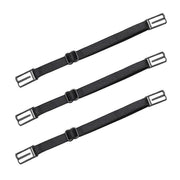 3Pcs Lady Nonslip Elastic Adjustable Band Bra Strap Holder Strap Racer Back Clip - White V528-3PCSBANDBRA-WHITE-978202