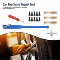 43Pcs Car Tyre Valve Tool Stem Puller Base Quick Remover Tire Repair Installer V528-43PCSVALVETOOL-452291