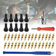 43Pcs Car Tyre Valve Tool Stem Puller Base Quick Remover Tire Repair Installer V528-43PCSVALVETOOL-452291