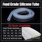 Food Grade Transparent Silicone Rubber Tube Hose Pipe Clear Beer Milk Soft 1M - 6*9mm V528-45035