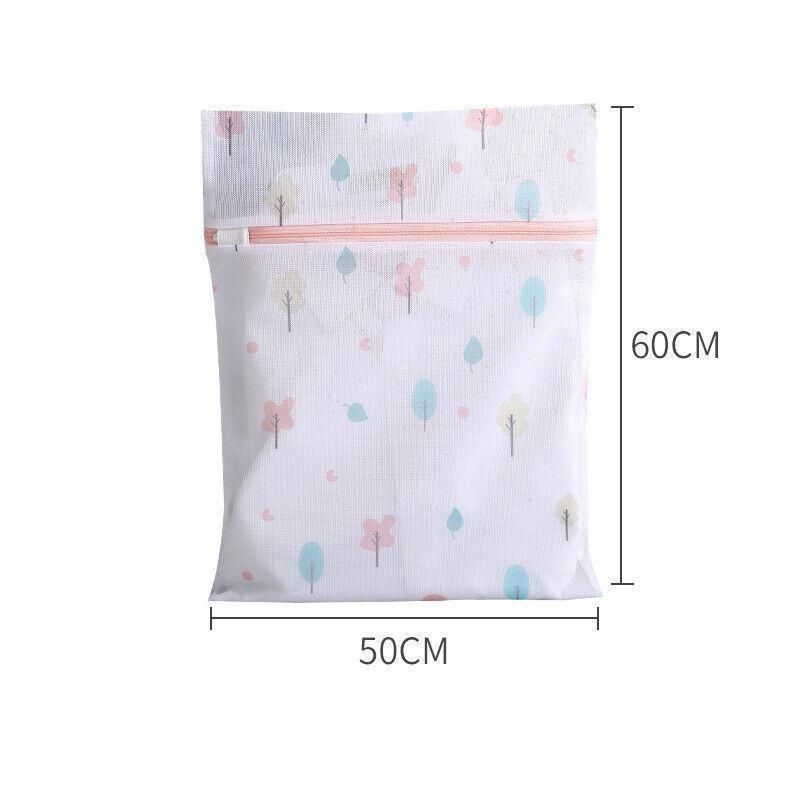 4Pcs Cute Delicates Wash Bag Laundry Lingerie Bra Washing Pack Set Clothes Case - Blue V528-4PCSWASHBAG-BLUE-186682