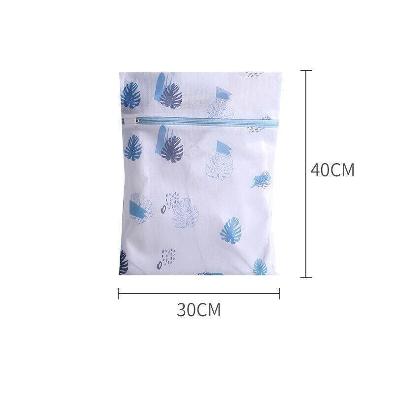 4Pcs Cute Delicates Wash Bag Laundry Lingerie Bra Washing Pack Set Clothes Case - Blue V528-4PCSWASHBAG-BLUE-186682