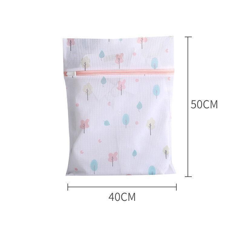 4Pcs Cute Delicates Wash Bag Laundry Lingerie Bra Washing Pack Set Clothes Case - Blue V528-4PCSWASHBAG-BLUE-186682