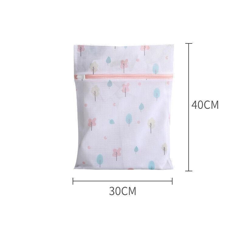 4Pcs Cute Delicates Wash Bag Laundry Lingerie Bra Washing Pack Set Clothes Case - Blue V528-4PCSWASHBAG-BLUE-186682