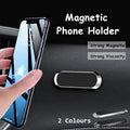 Phone Holder Mount Dashboard Stand for Car Mobile Smartphone Mini Size Grip Pad - Silver -1 Unit V528-54458