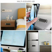 Phone Holder Mount Dashboard Stand for Car Mobile Smartphone Mini Size Grip Pad - Silver -1 Unit V528-54458