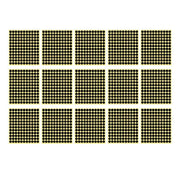 8/13/25/50mm Colour Sticker Dots Adhesive Round Labels Circular Scrapbooking Black - 50mm 8 Dots - 5 Sheets V528-5PCS-BLACK-50MM8DOTS-698335