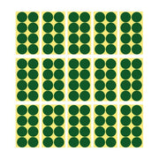 8/13/25/50mm Colour Sticker Dots Adhesive Round Labels Circular Scrapbooking Green - 25mm 40 Dots - 5 Sheets V528-5PCS-GREEN-25MM55DOTS-525849