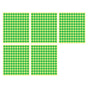 8/13/25/50mm Sticker Dots Adhesive Round Labels Circular Scrapbooking Light Green - 13mm 132 Dots - 5 Sheets V528-5PCS-LIGHTGREEN-13MM137DOTS-924955