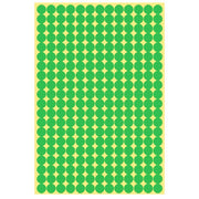 8/13/25/50mm Sticker Dots Adhesive Round Labels Circular Scrapbooking Light Green - 25mm 40 Dots - 5 Sheets V528-5PCS-LIGHTGREEN-25MM45DOTS-552608