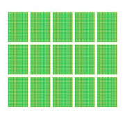 8/13/25/50mm Sticker Dots Adhesive Round Labels Circular Scrapbooking Light Green - 25mm 40 Dots - 5 Sheets V528-5PCS-LIGHTGREEN-25MM45DOTS-552608