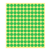 8/13/25/50mm Sticker Dots Adhesive Round Labels Circular Scrapbooking Light Green - 25mm 40 Dots - 5 Sheets V528-5PCS-LIGHTGREEN-25MM45DOTS-552608