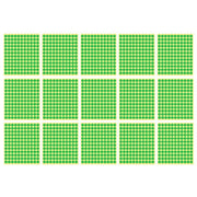 8/13/25/50mm Sticker Dots Adhesive Round Labels Circular Scrapbooking Light Green - 25mm 40 Dots - 5 Sheets V528-5PCS-LIGHTGREEN-25MM45DOTS-552608
