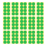 8/13/25/50mm Sticker Dots Adhesive Round Labels Circular Scrapbooking Light Green - 25mm 40 Dots - 5 Sheets V528-5PCS-LIGHTGREEN-25MM45DOTS-552608