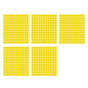 8/13/25/50mm Colour Sticker Dots Adhesive Round Labels Circular Scrapbooking Yellow - 13mm 132 Dots - 5 Sheets V528-5PCS-YELLOW-13MM133DOTS-237084