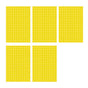 8/13/25/50mm Colour Sticker Dots Adhesive Round Labels Circular Scrapbooking Yellow - 8mm 260 Dots - 5 Sheets V528-5PCS-YELLOW-8MM261DOTS-665219