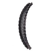 5X Hair Ponytail Holder Banana Clips Plastic Black Claw Comb Clip Multipurpose - Black V528-5PCSHAIRPIN-BLACK-568769