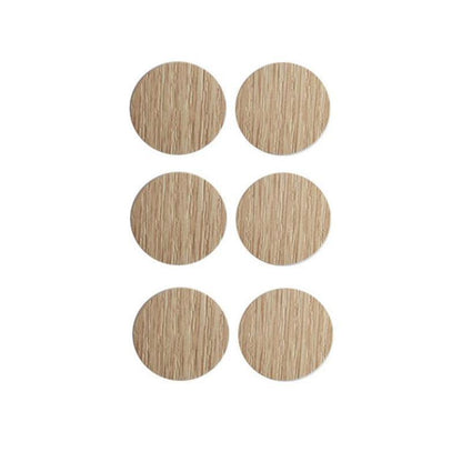 54 X Self Adhesive Decorative Screw Cover Caps Holes Cams Furniture Kitchen 20mm - PC 155 V528-69276