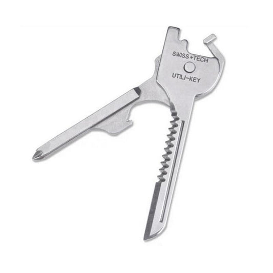 Utili-Key 6 in 1 Key Ring Chain Multi-tool Pocket Knife Screwdriver Swiss Tech V528-6IN1KEYRING-850390